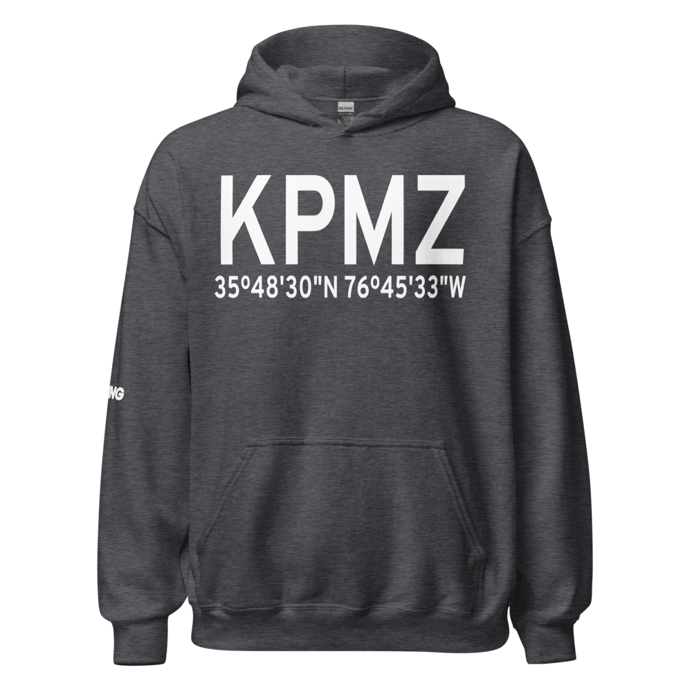 Plymouth Municipal Airport (KPMZ) ICAO Hoodie Sweatshirt 