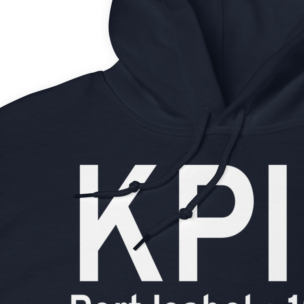 Port Isabel Cameron County Airport (KPIL) ICAO Hoodie Sweatshirt 