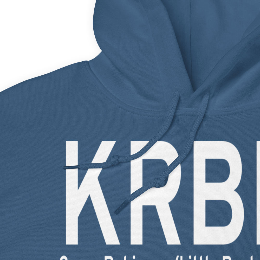 Robinson Army Air Field (KRBM) ICAO Hoodie Sweatshirt 