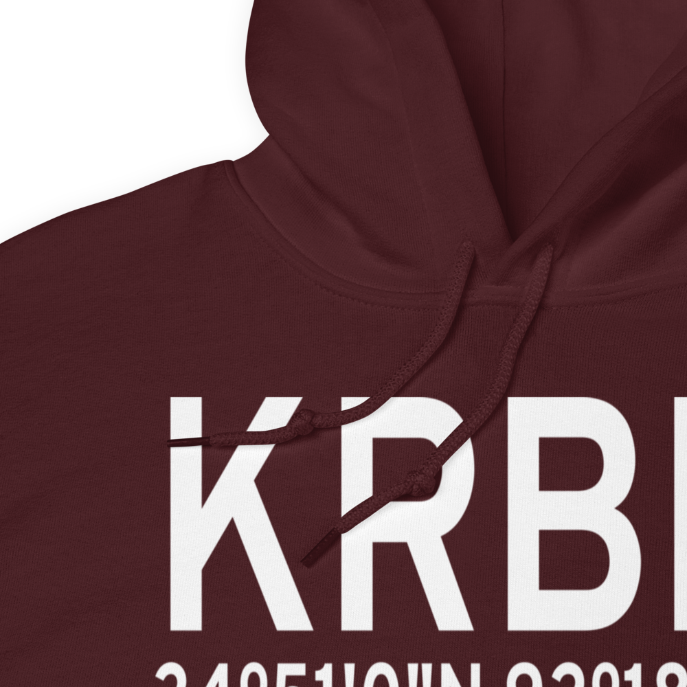 Robinson Army Air Field (KRBM) ICAO Hoodie Sweatshirt 