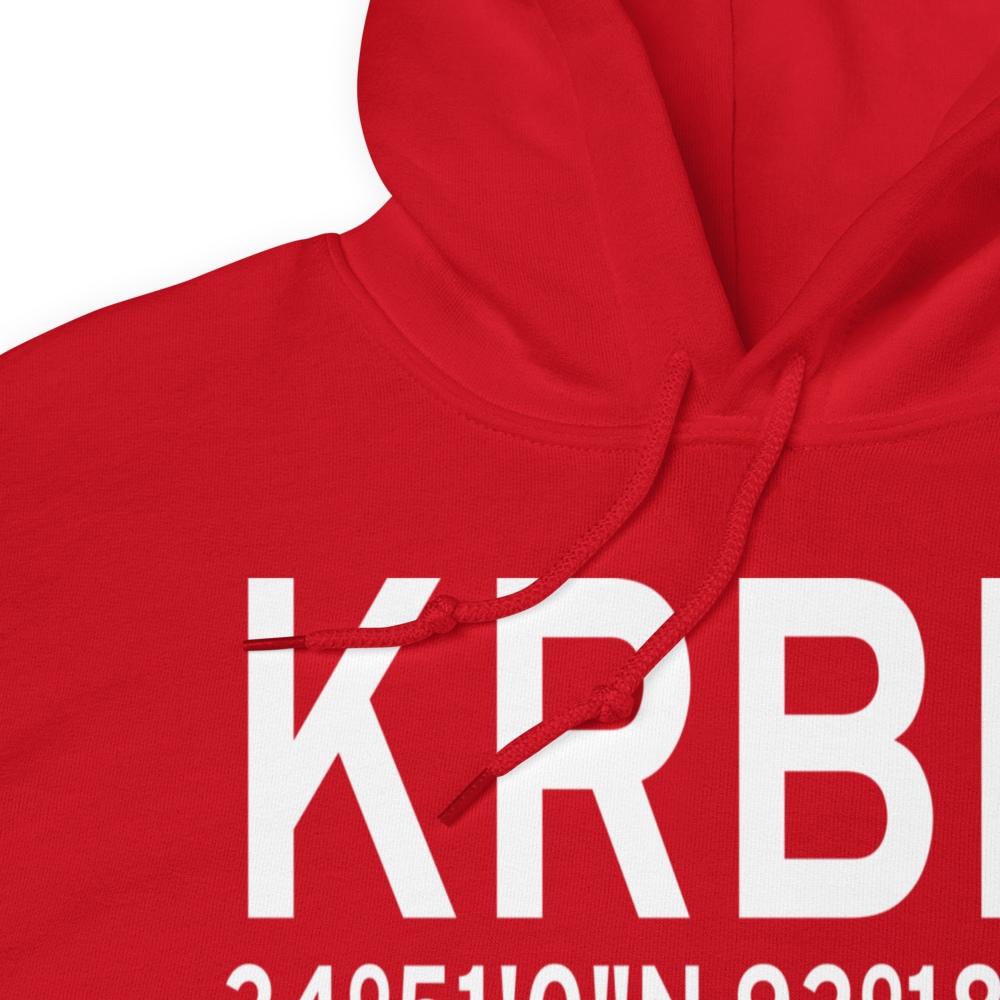 Robinson Army Air Field (KRBM) ICAO Hoodie Sweatshirt 