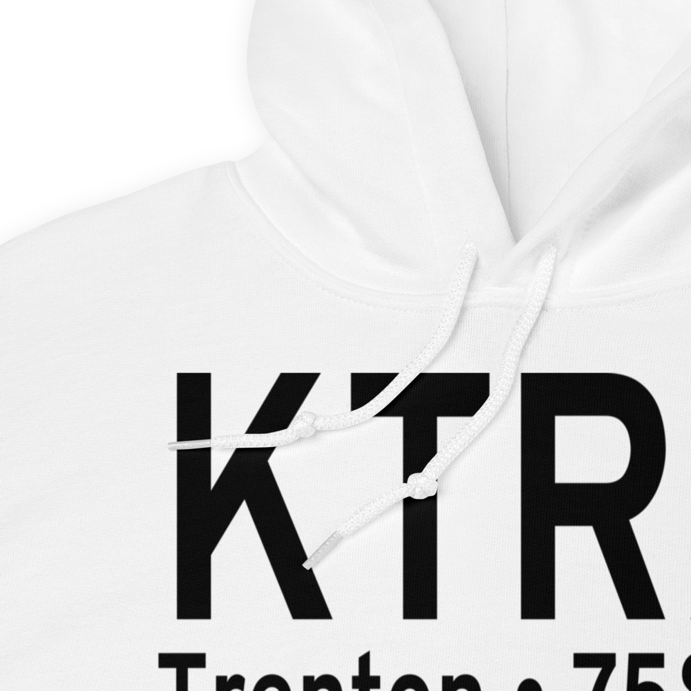 Trenton Municipal Airport (KTRX) ICAO Hoodie Sweatshirt 