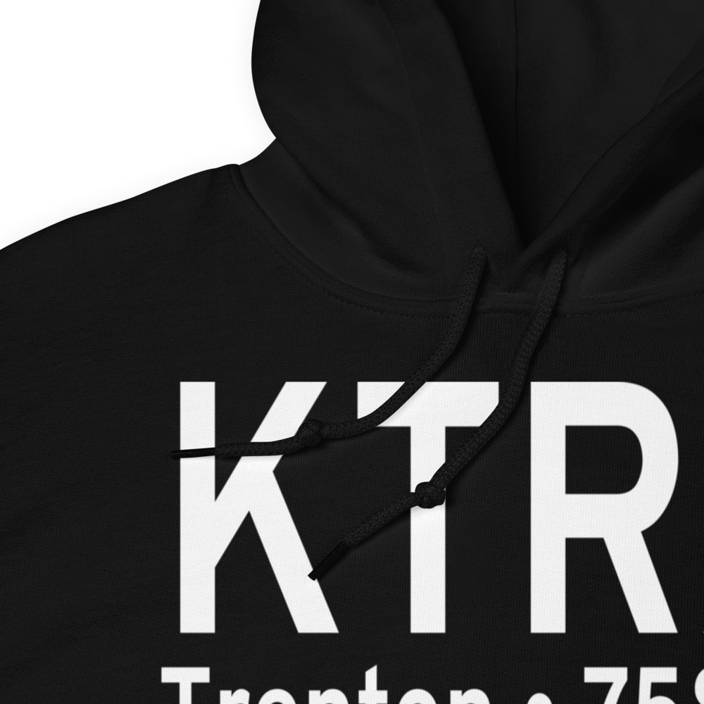 Trenton Municipal Airport (KTRX) ICAO Hoodie Sweatshirt 