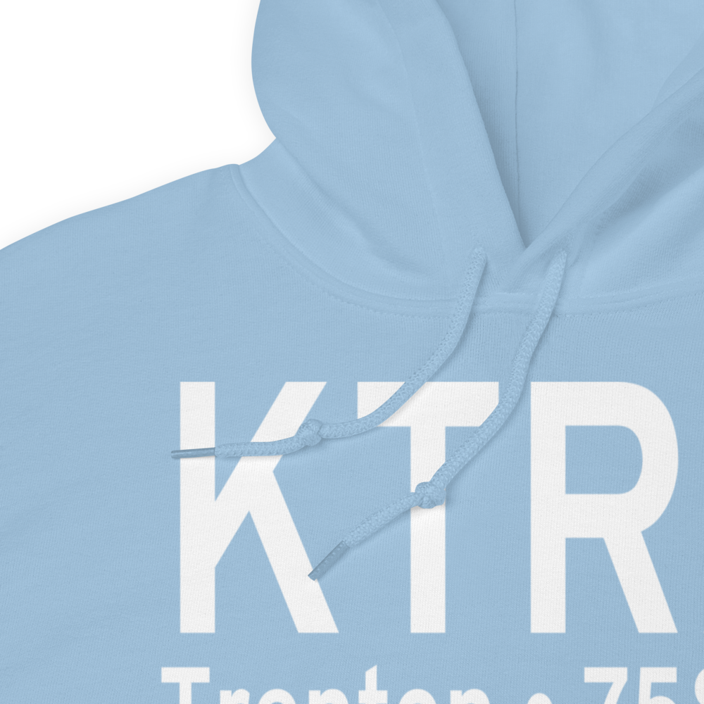 Trenton Municipal Airport (KTRX) ICAO Hoodie Sweatshirt 