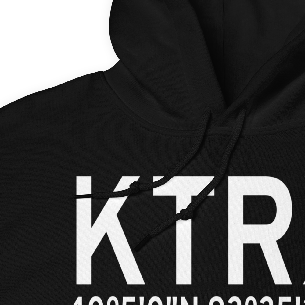 Trenton Municipal Airport (KTRX) ICAO Hoodie Sweatshirt 