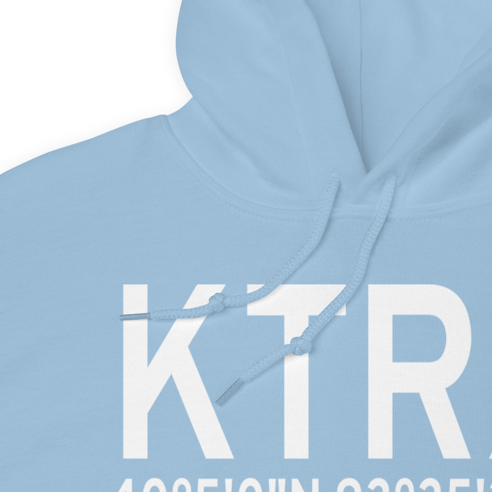 Trenton Municipal Airport (KTRX) ICAO Hoodie Sweatshirt 
