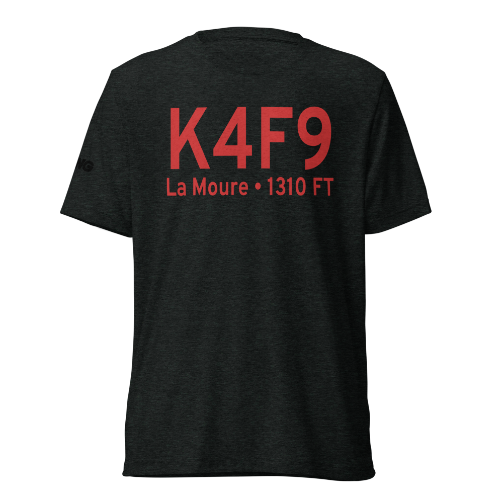 La Moure Rott Municipal Airport (K4F9) ICAO Tri-blend T-Shirt 
