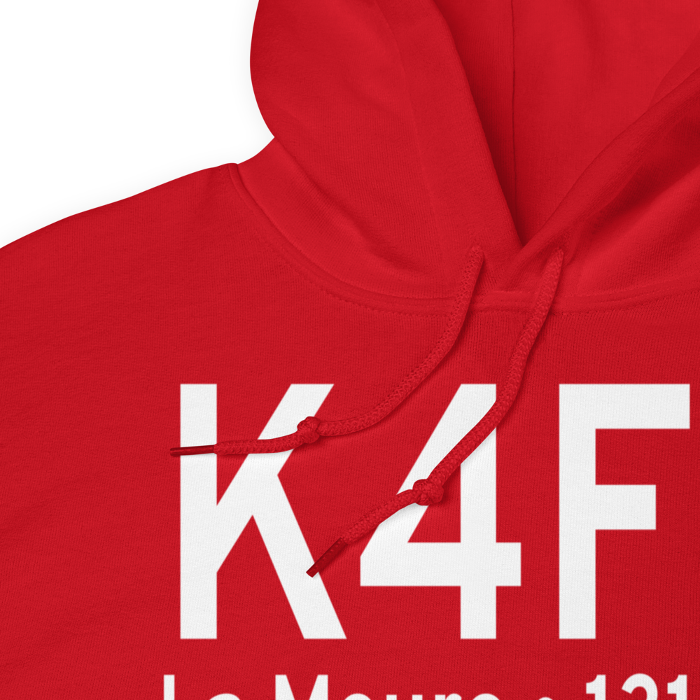 La Moure Rott Municipal Airport (K4F9) ICAO Hoodie Sweatshirt 