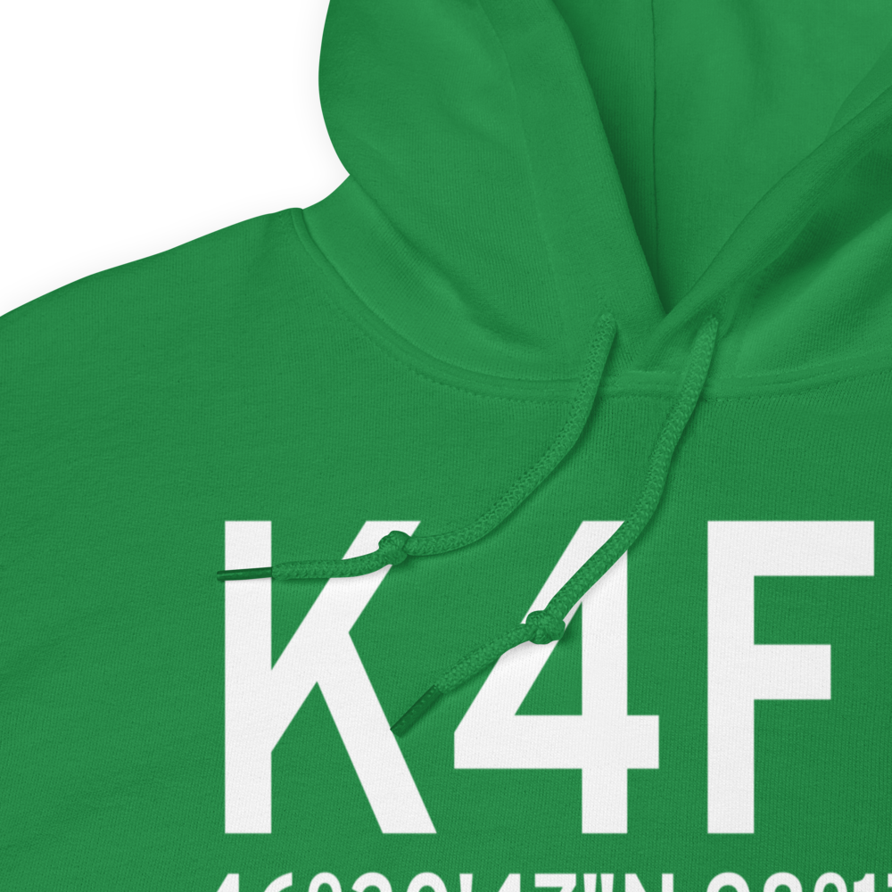 La Moure Rott Municipal Airport (K4F9) ICAO Hoodie Sweatshirt 