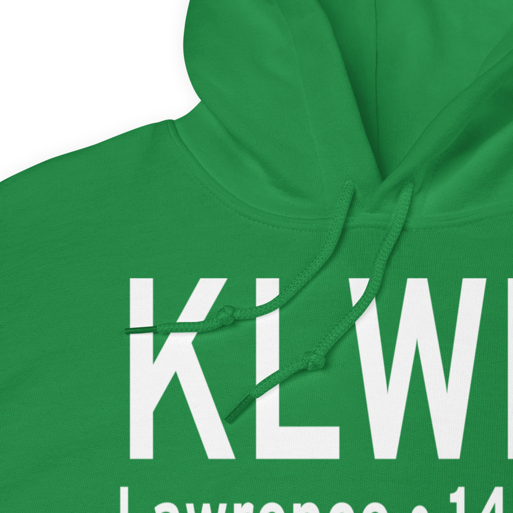 Lawrence Municipal Airport (KLWM) ICAO Hoodie Sweatshirt 