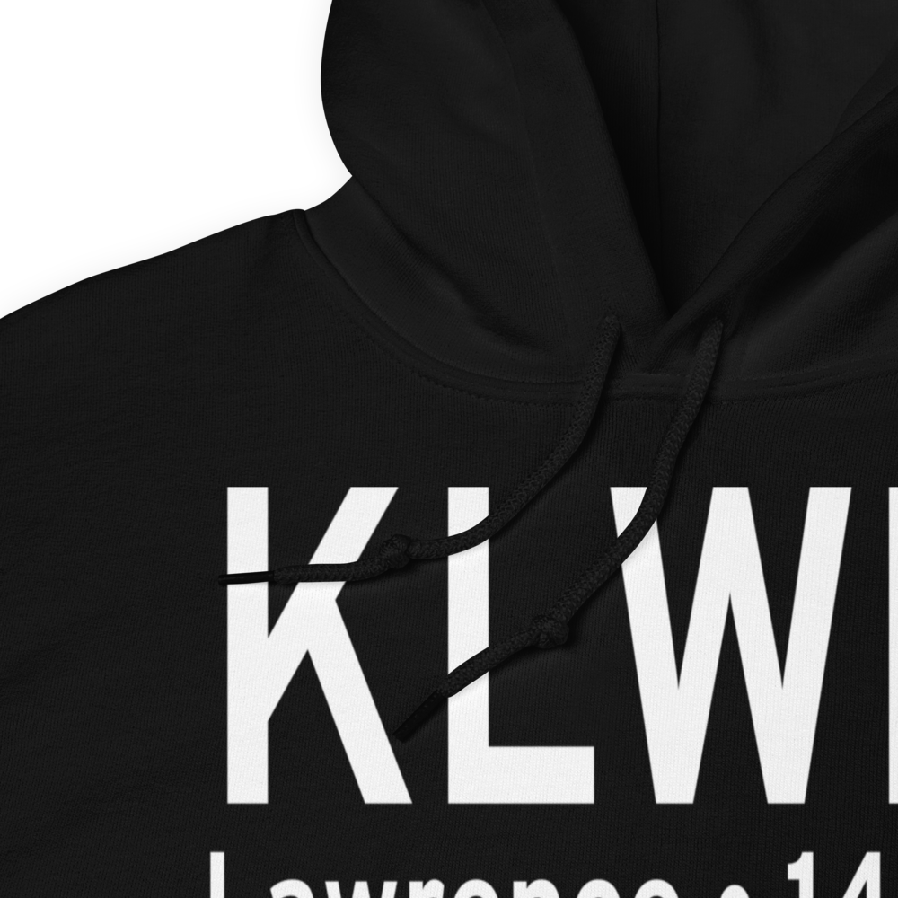 Lawrence Municipal Airport (KLWM) ICAO Hoodie Sweatshirt 