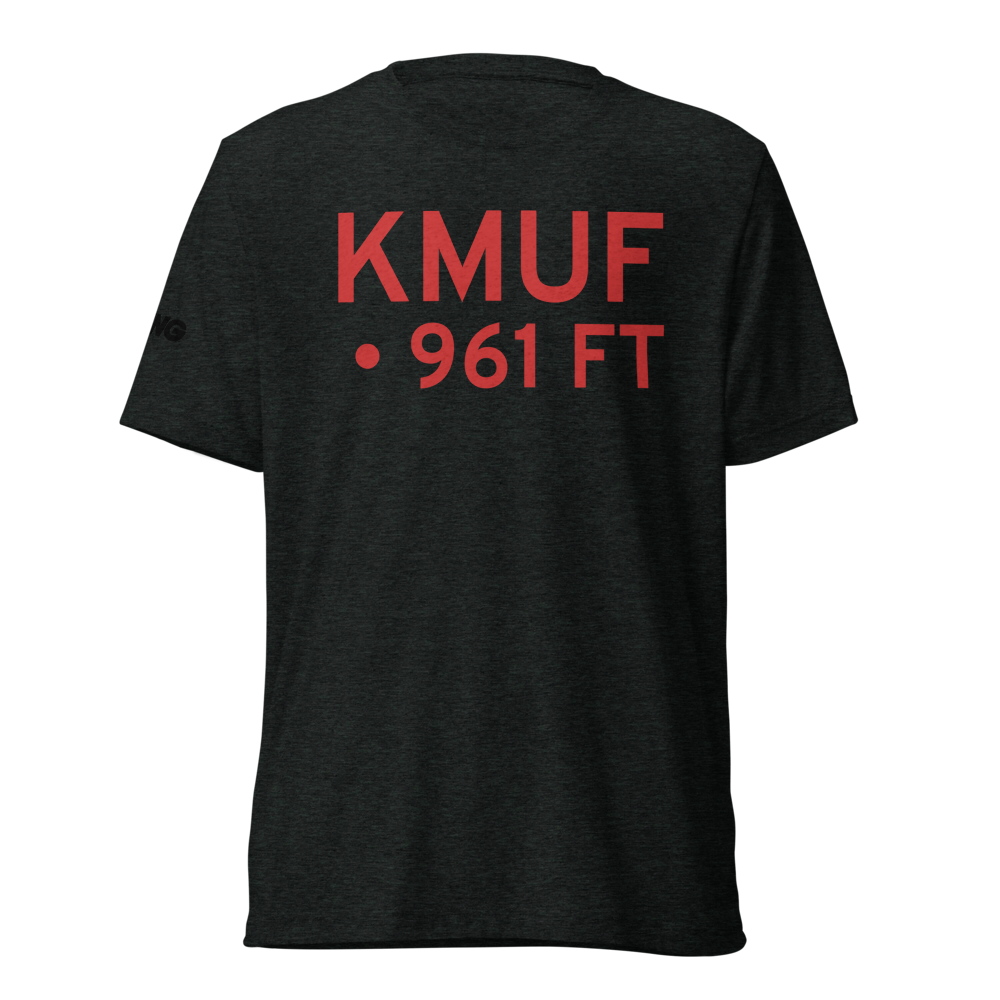 Pikeville-Bledsoe Airport (KMUF) ICAO Tri-blend T-Shirt 