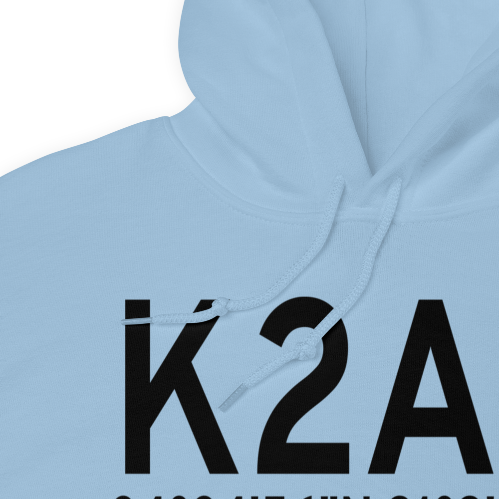Holly Grove Municipal Airport (K2A6) ICAO Hoodie Sweatshirt 