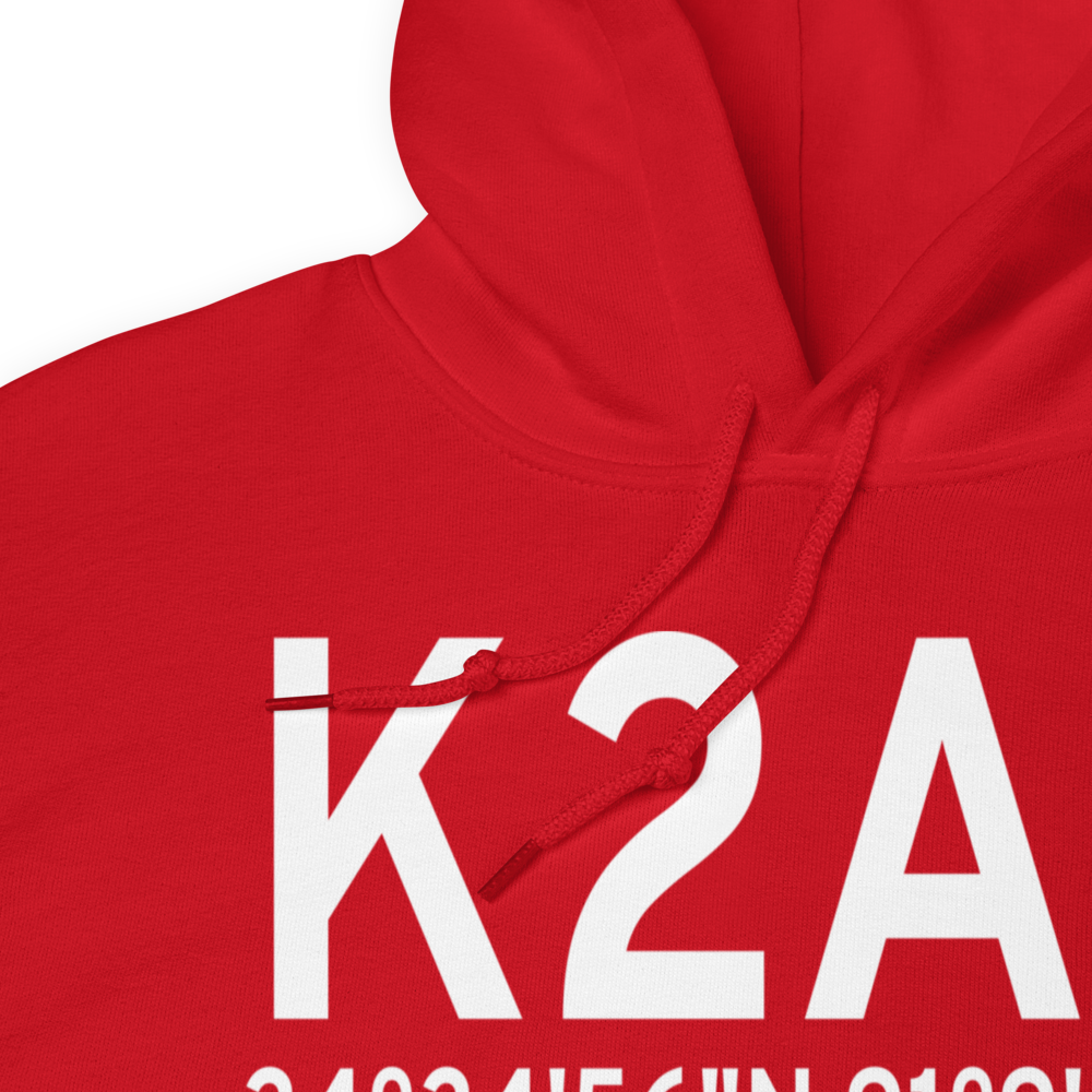 Holly Grove Municipal Airport (K2A6) ICAO Hoodie Sweatshirt 