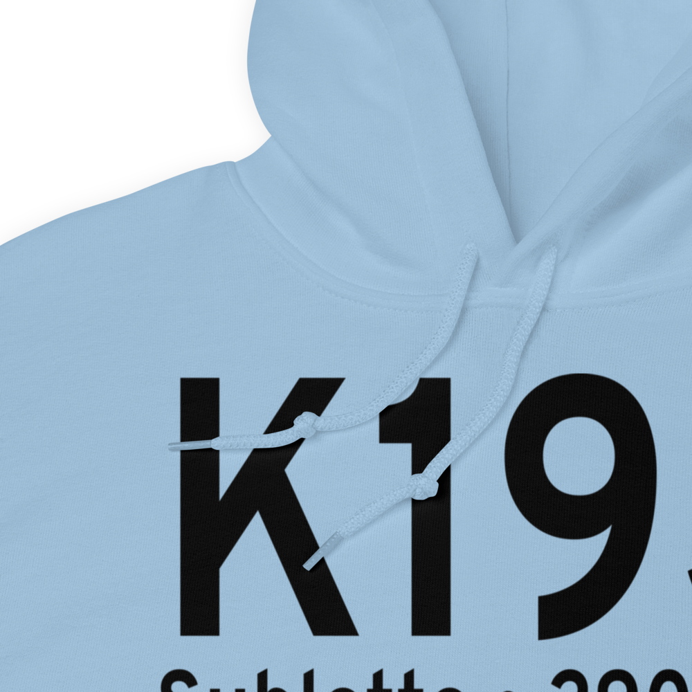 Sublette Municipal Airport (K19S) ICAO Hoodie Sweatshirt 