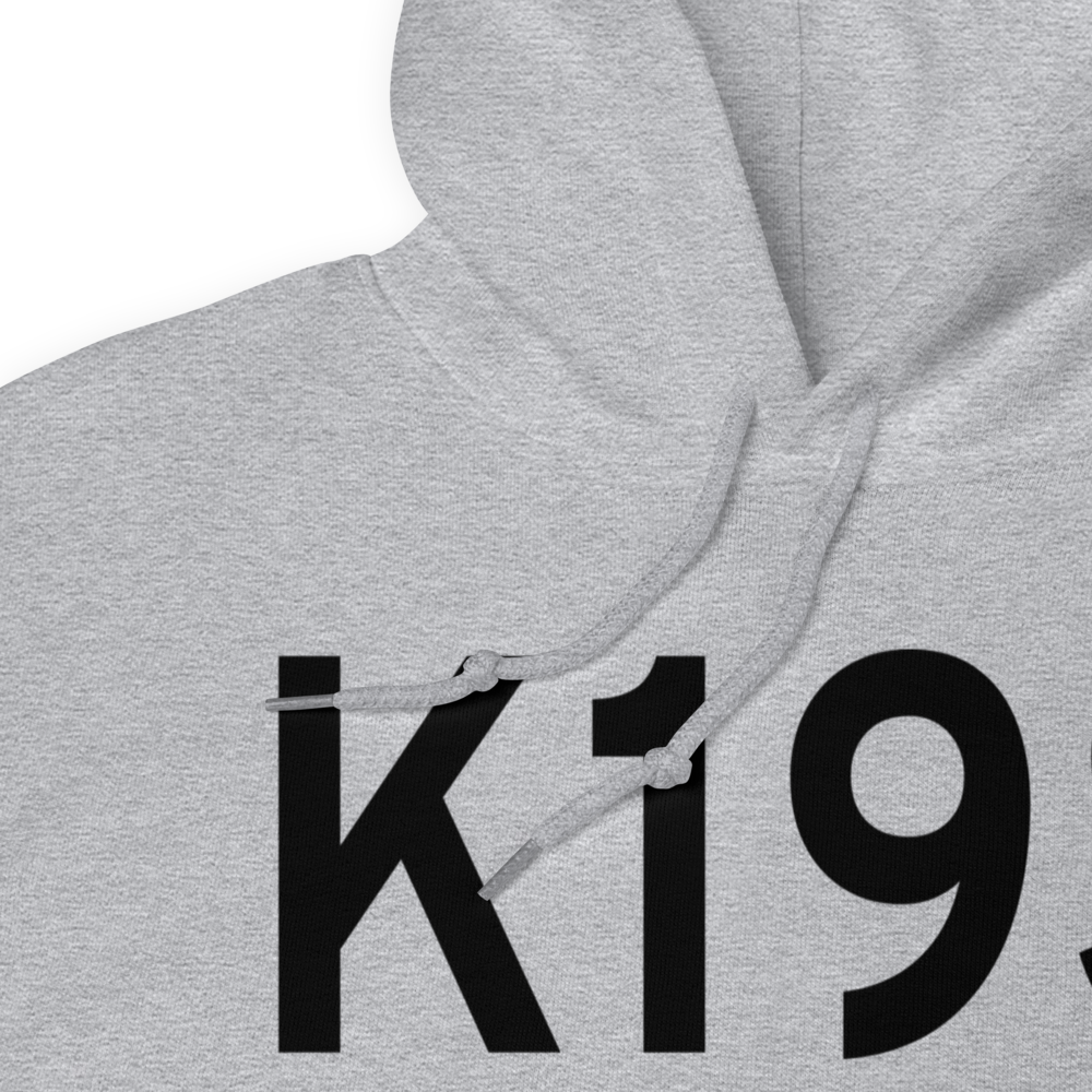 Sublette Municipal Airport (K19S) ICAO Hoodie Sweatshirt 