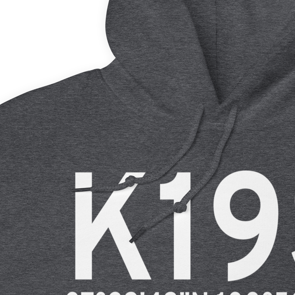 Sublette Municipal Airport (K19S) ICAO Hoodie Sweatshirt 