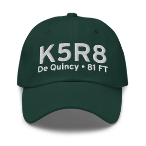 De Quincy Industrial Airpark (K5R8) ICAO Hat