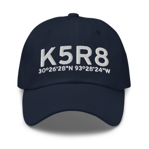 De Quincy Industrial Airpark (K5R8) ICAO Hat