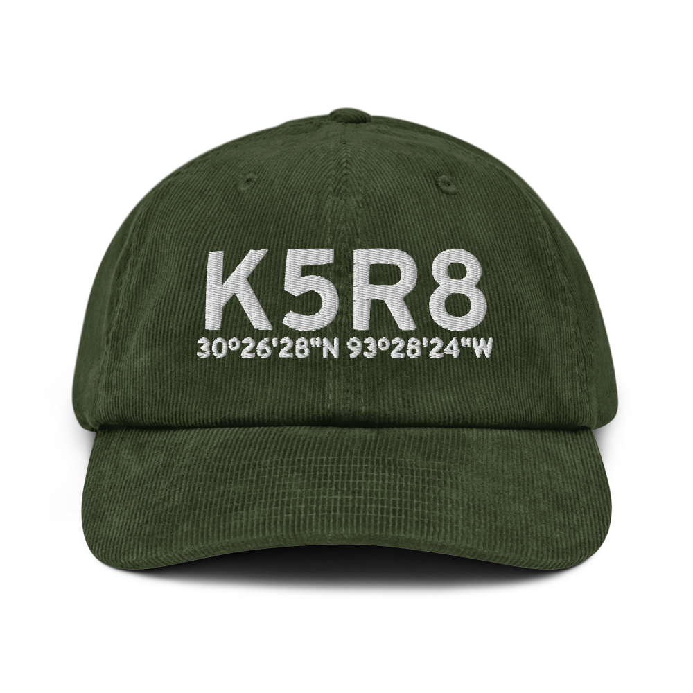 De Quincy Industrial Airpark (K5R8) ICAO Hat 