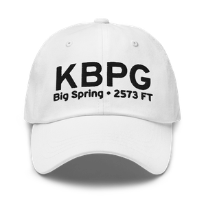 Big Spring Mc Mahon-Wrinkle Airport (KBPG) ICAO Hat