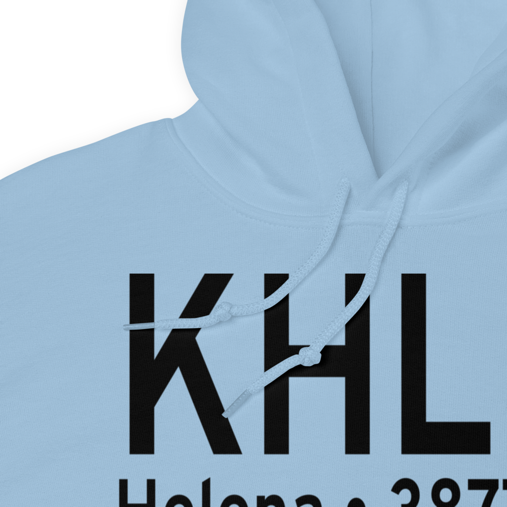 Helena Regional Airport (KHLN) ICAO Hoodie Sweatshirt 