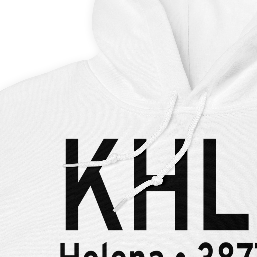 Helena Regional Airport (KHLN) ICAO Hoodie Sweatshirt 