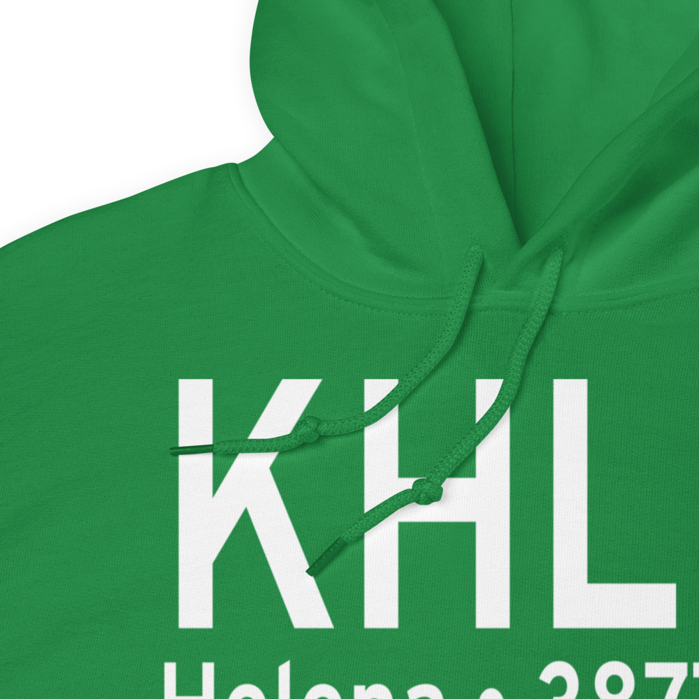Helena Regional Airport (KHLN) ICAO Hoodie Sweatshirt 