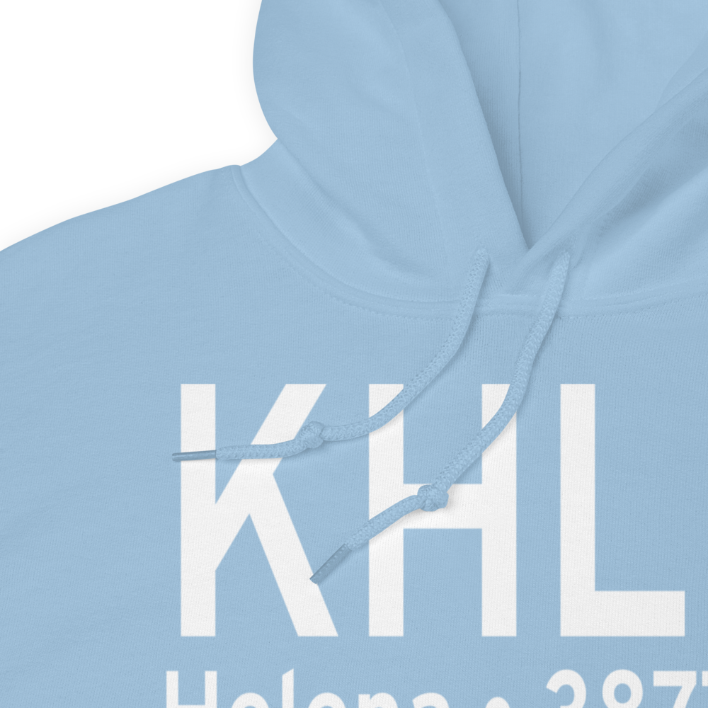 Helena Regional Airport (KHLN) ICAO Hoodie Sweatshirt 