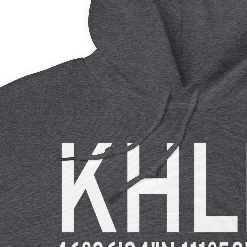 Helena Regional Airport (KHLN) ICAO Hoodie Sweatshirt 