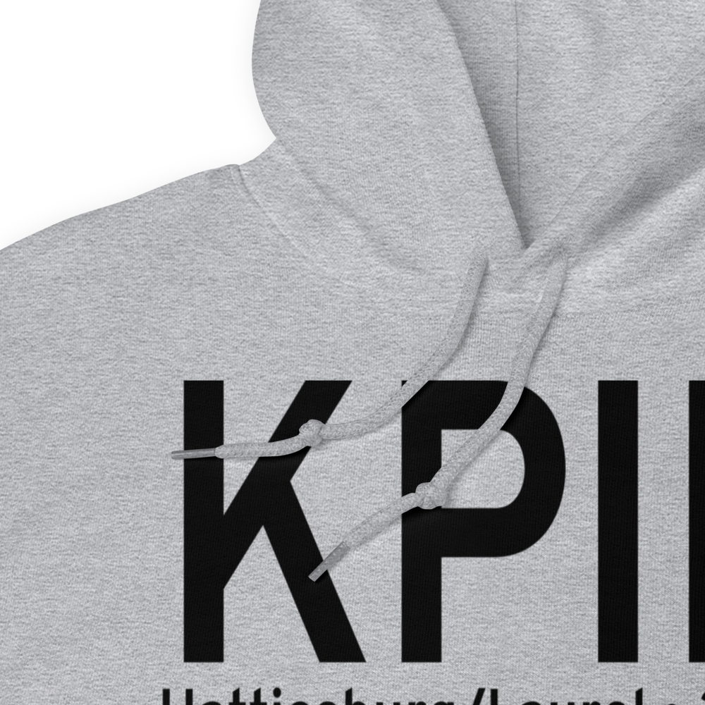 Hattiesburg Laurel Regional Airport (KPIB) ICAO Hoodie Sweatshirt 