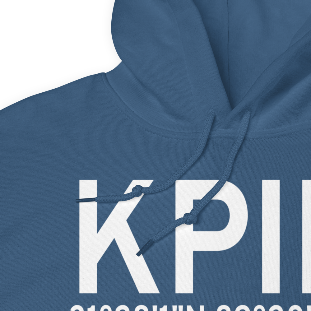 Hattiesburg Laurel Regional Airport (KPIB) ICAO Hoodie Sweatshirt 