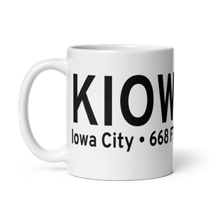 Iowa City Municipal Airport (KIOW) ICAO Mug