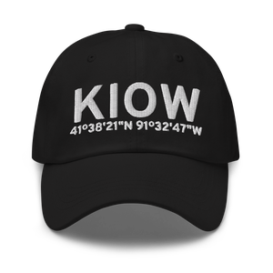 Iowa City Municipal Airport (KIOW) ICAO Hat