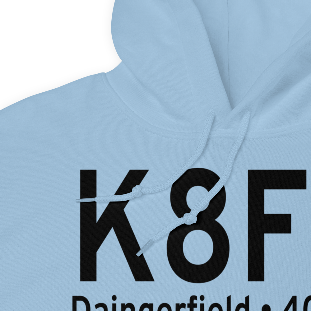 Greater Morris County Airport (K8F5) ICAO Hoodie Sweatshirt 