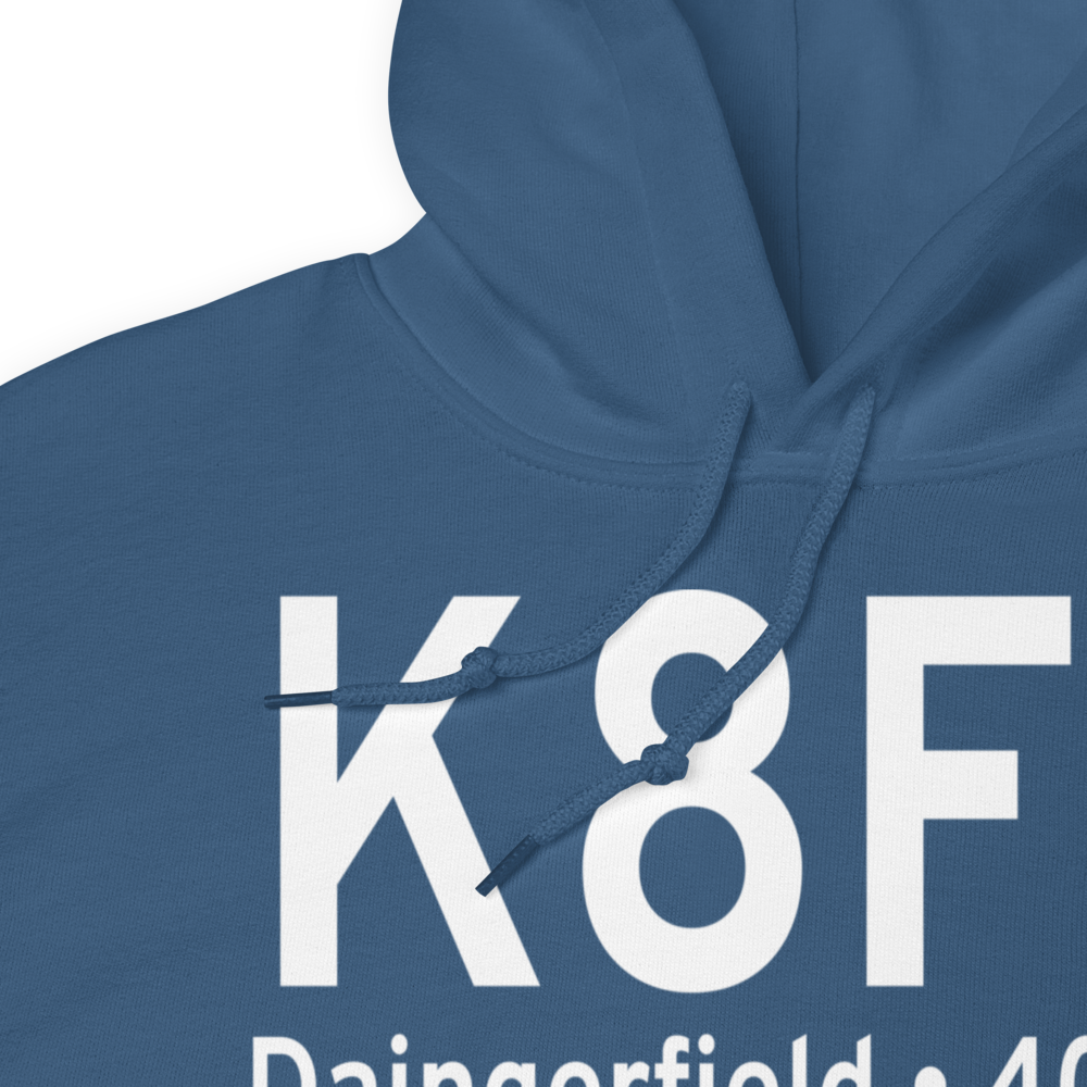 Greater Morris County Airport (K8F5) ICAO Hoodie Sweatshirt 
