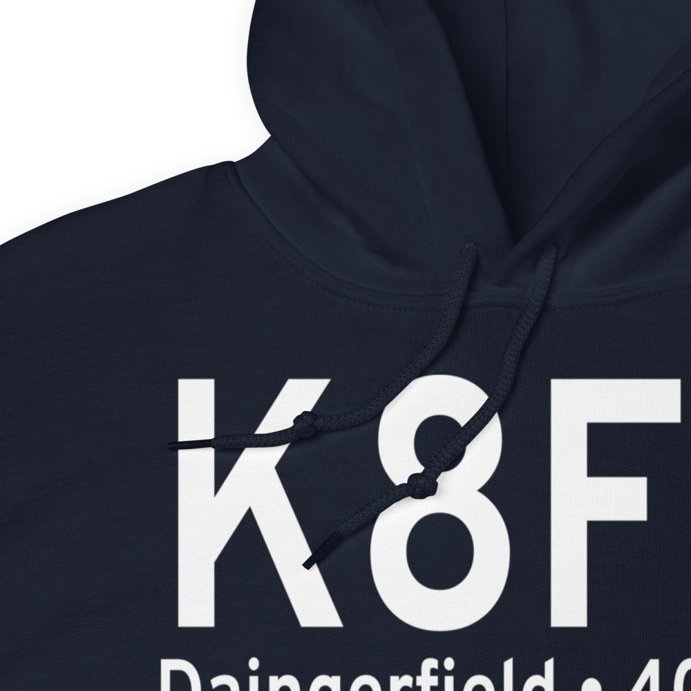 Greater Morris County Airport (K8F5) ICAO Hoodie Sweatshirt 