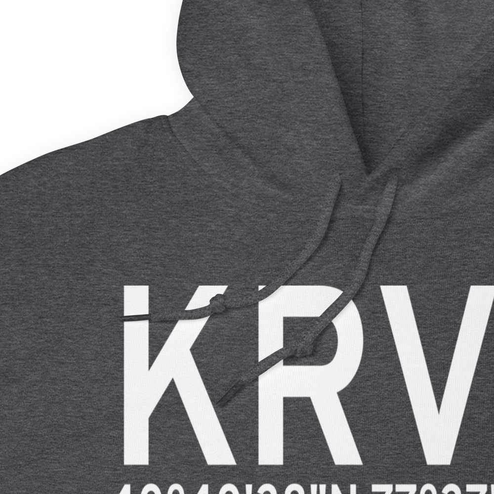 Mifflin County Airport (KRVL) ICAO Hoodie Sweatshirt 