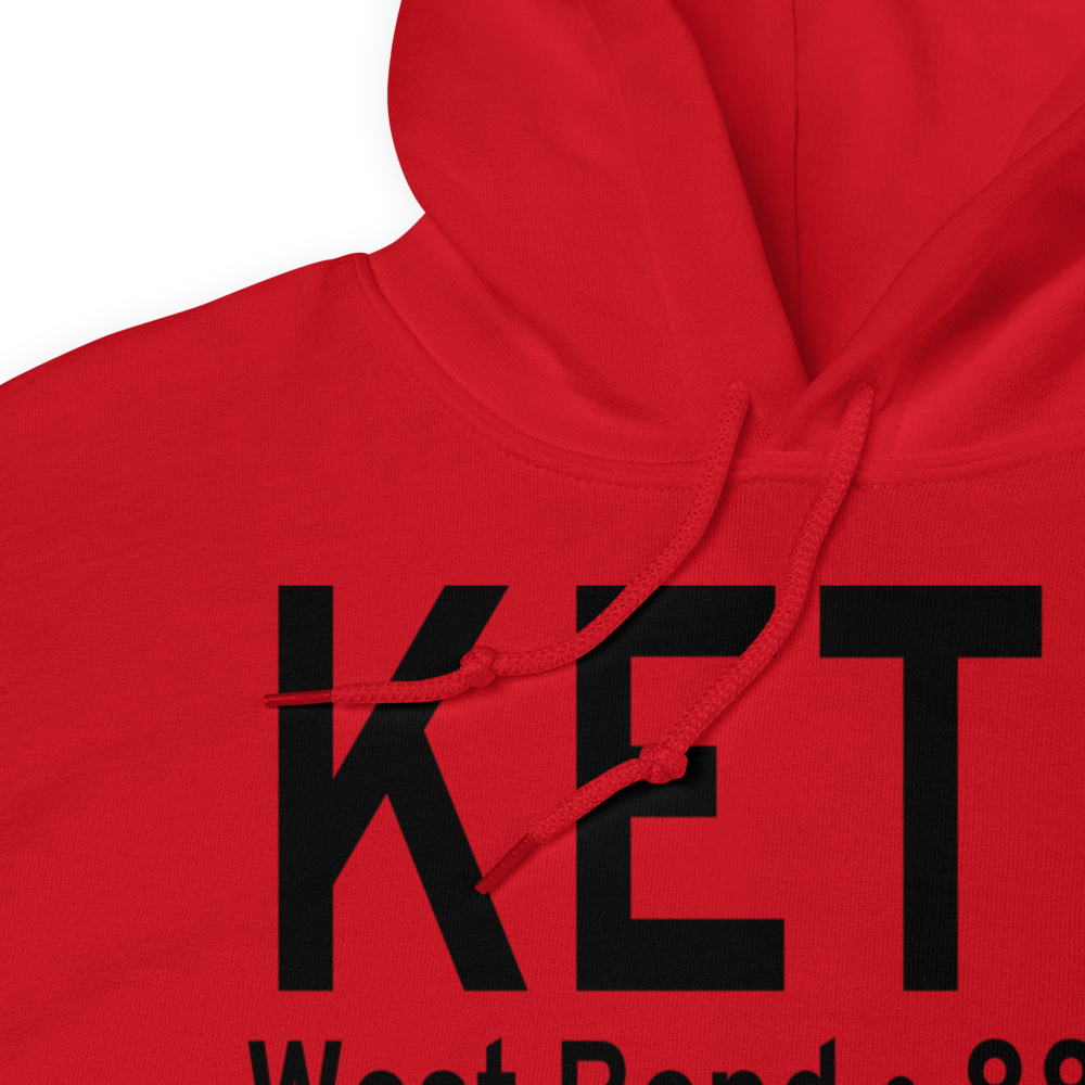 West Bend Municipal Airport (KETB) ICAO Hoodie Sweatshirt 