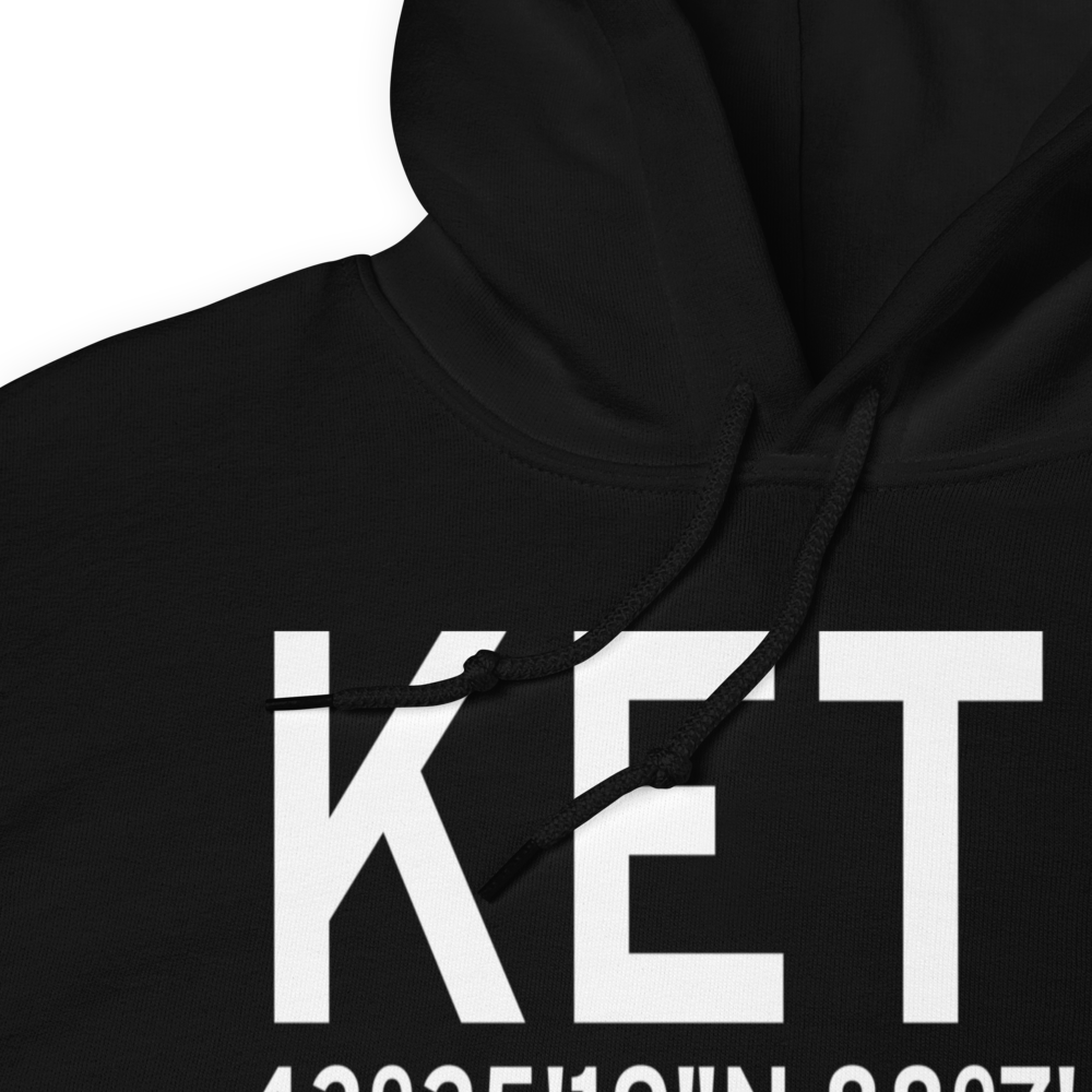 West Bend Municipal Airport (KETB) ICAO Hoodie Sweatshirt 