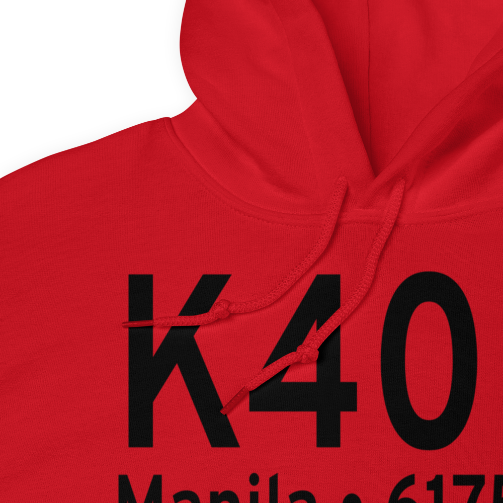 Manila Airport (K40U) ICAO Hoodie Sweatshirt 