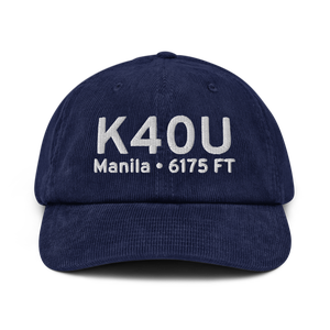 Manila Airport (K40U) ICAO Hat