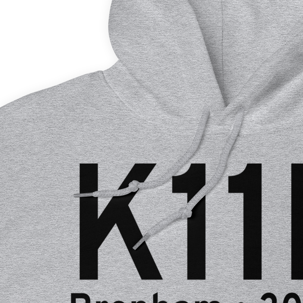 Brenham Municipal Airport (K11R) ICAO Hoodie Sweatshirt 