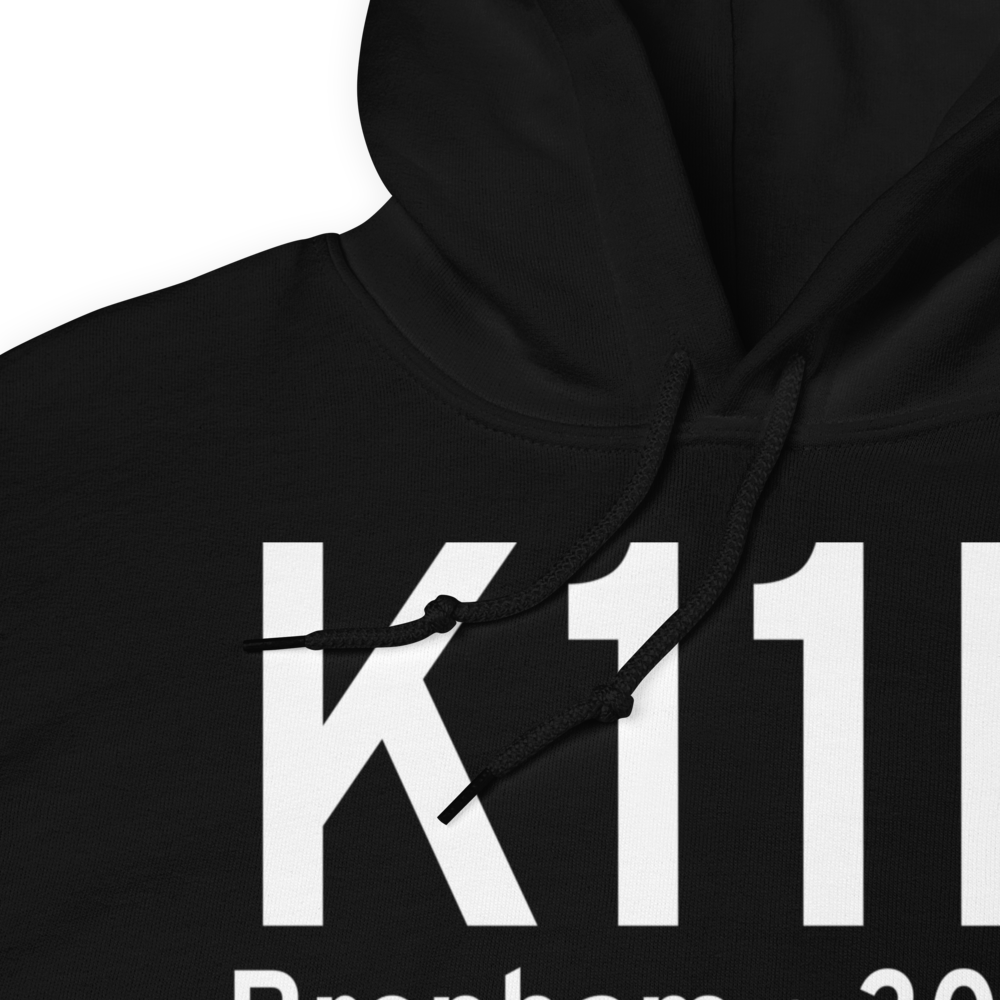 Brenham Municipal Airport (K11R) ICAO Hoodie Sweatshirt 