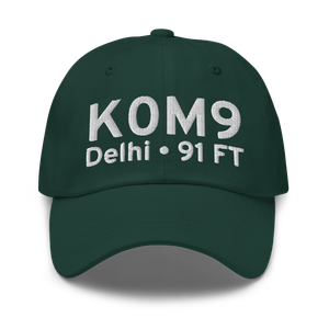 Delhi Municipal Airport (K0M9) ICAO Hat