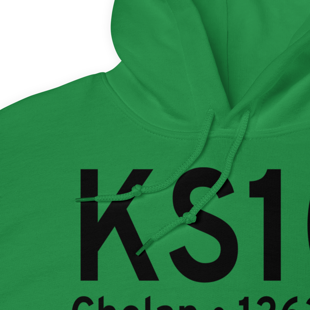 Lake Chelan Airport (KS10) ICAO Hoodie Sweatshirt 