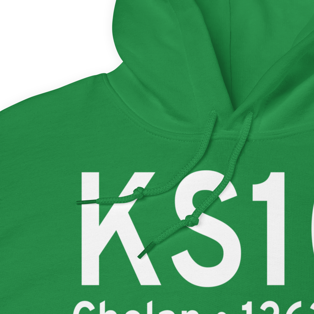 Lake Chelan Airport (KS10) ICAO Hoodie Sweatshirt 