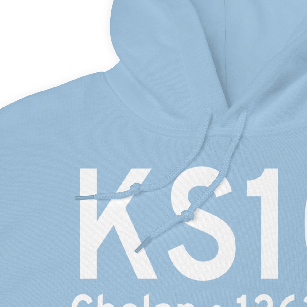 Lake Chelan Airport (KS10) ICAO Hoodie Sweatshirt 