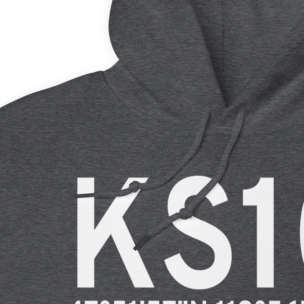 Lake Chelan Airport (KS10) ICAO Hoodie Sweatshirt 