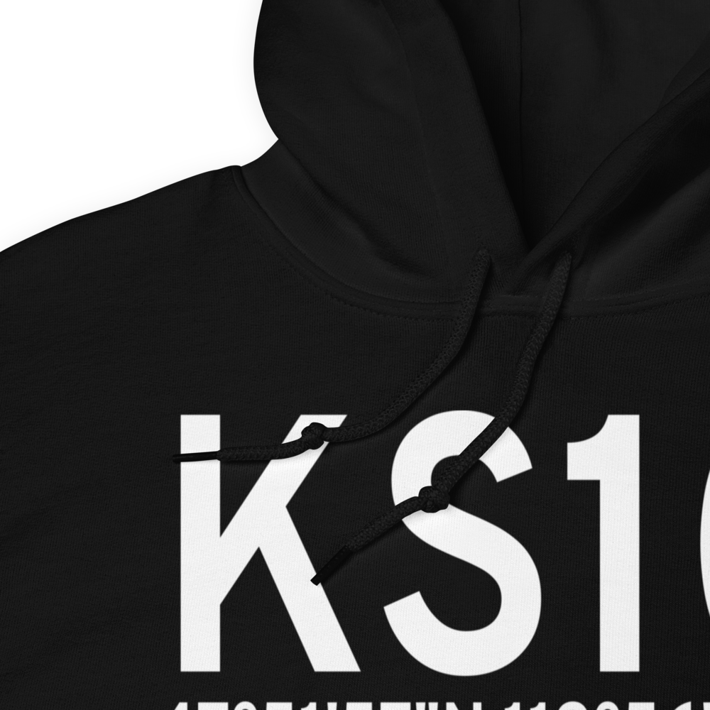 Lake Chelan Airport (KS10) ICAO Hoodie Sweatshirt 